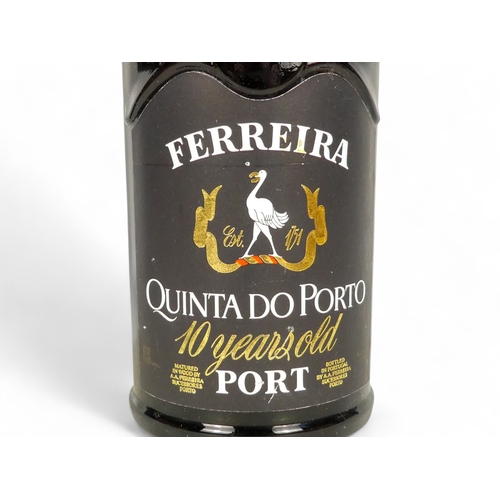 198 - A bottle of Ferreira 10 year old port - together with a bottle of Douro Region specially selected Ta... 