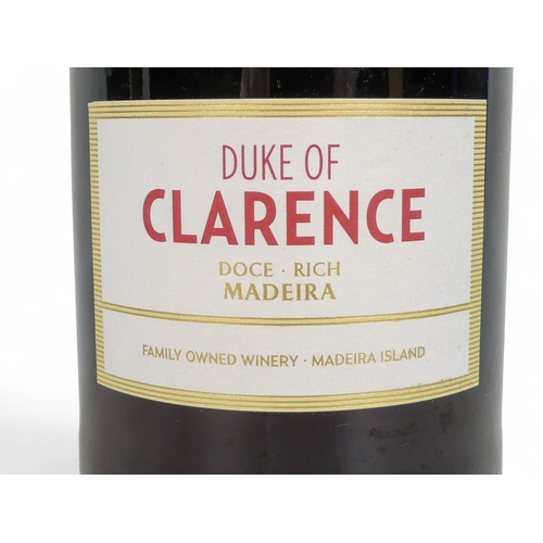 200A - A bottle of Blandy's Duke of Clarence Madeira - together with a bottle of Cossarts 10 year old Speci... 