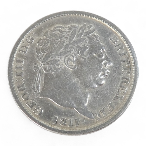 357 - A George III one shilling - 1817.