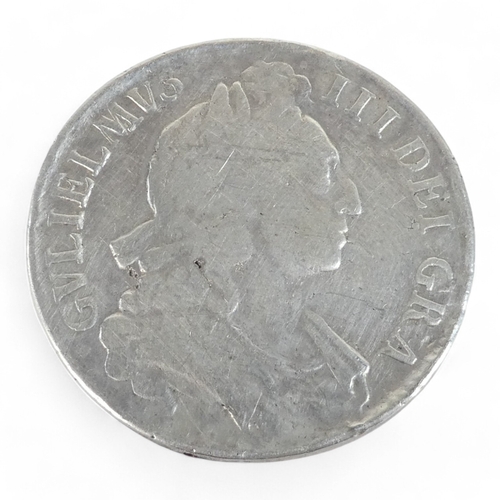 362 - A William III five shilling coin - 1696.