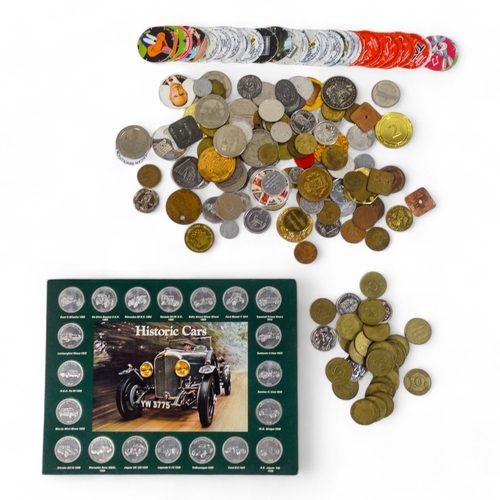 363 - A quantity of assorted medallions and tokens.