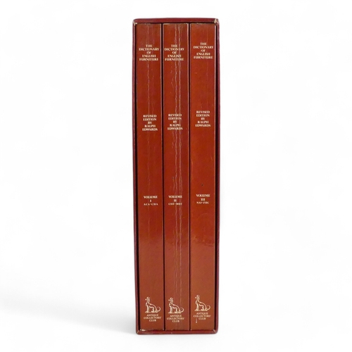 452 - EDWARDS Ralph, The Dictionary of English Furniture Antique Collectors' Club - published 1986, the th... 