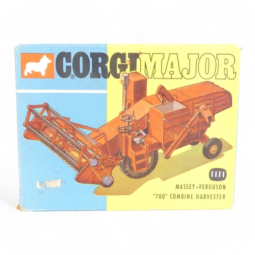 471A - A Corgi Major 1111 Massey Ferguson 780 Combine Harvester diecast model, plastic tines, boxed