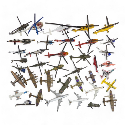 473 - Military - Diecast and Other Aircraft/Helicopters and Military Vehicles - in excess of 80 items. Com... 