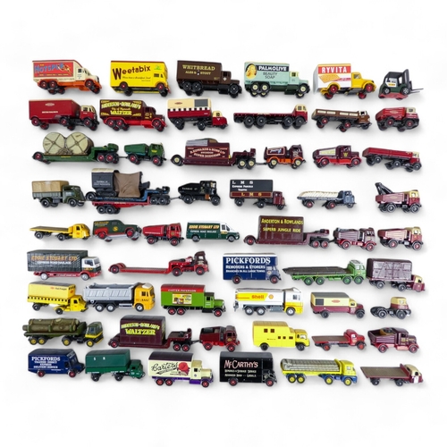 474 - Diecast Heavy Haulage etc ex Model Railway Display - approx. 50 items. An interesting range of dieca... 