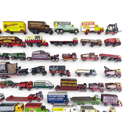 474 - Diecast Heavy Haulage etc ex Model Railway Display - approx. 50 items. An interesting range of dieca... 