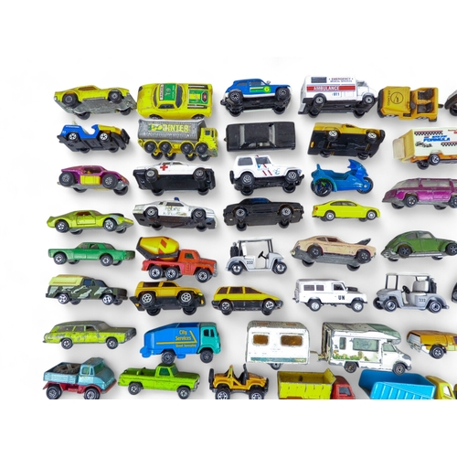 475 - Diecast Motor Vehicles including Fire Engines/Police Vehicles etc - in excess of 230 vehicles. Compr... 