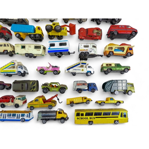 475 - Diecast Motor Vehicles including Fire Engines/Police Vehicles etc - in excess of 230 vehicles. Compr... 