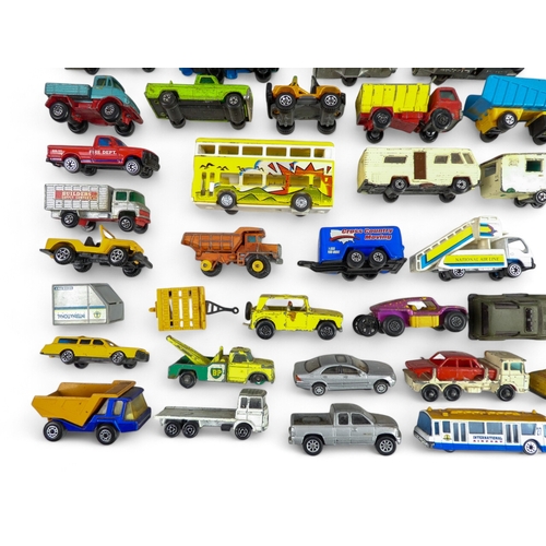 475 - Diecast Motor Vehicles including Fire Engines/Police Vehicles etc - in excess of 230 vehicles. Compr... 