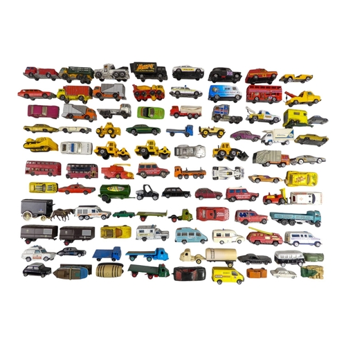 475 - Diecast Motor Vehicles including Fire Engines/Police Vehicles etc - in excess of 230 vehicles. Compr... 