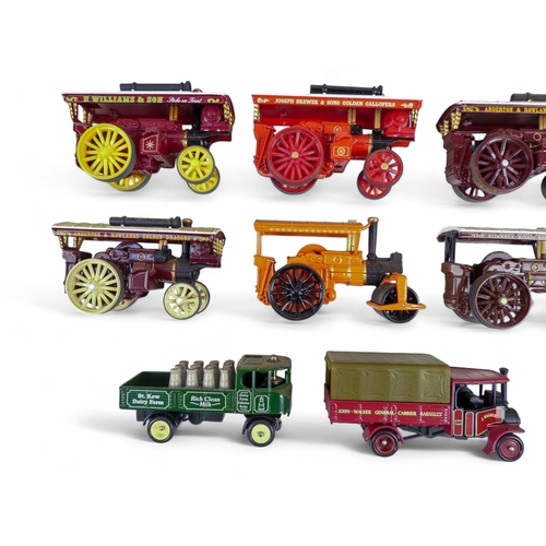 476 - Diecast etc Traction Engines, Tractors etc including Cornish Interest - approx 60 in total. Comprisi... 