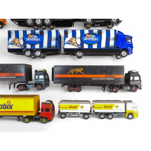 479 - Diecast Mainly Larger Scale including Coaches, Artics etc - 55 in total. Comprising three boxes cont... 