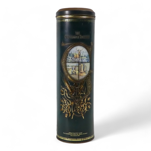 65 - A bottle of Glenfiddich whisky - 750ml, Special Reserve, with original presentation tin.