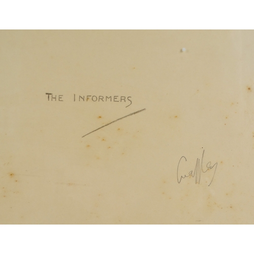 772 - After Charles Johnson Payne 'Snaffles' (1884-1967) The Informers Signed in pencil Colour reproductio... 