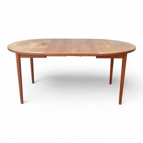 983 - A 1960's teak extending dining table attributed to Nils Jonsson for Troeds, Sweden - 'Ove' pattern, ... 