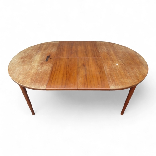 983 - A 1960's teak extending dining table attributed to Nils Jonsson for Troeds, Sweden - 'Ove' pattern, ... 