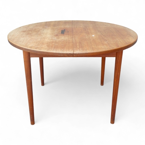 983 - A 1960's teak extending dining table attributed to Nils Jonsson for Troeds, Sweden - 'Ove' pattern, ... 