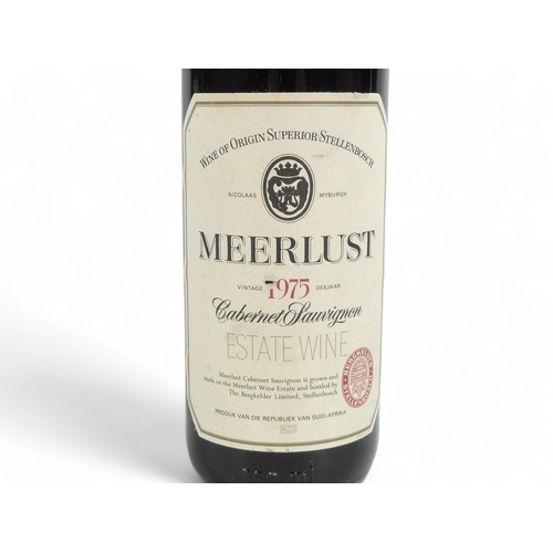 186 - A bottle of Sarget De Gruaud-Larose, 1987 - together with a bottle of Meerlust Cabernet Sauvignon 19... 