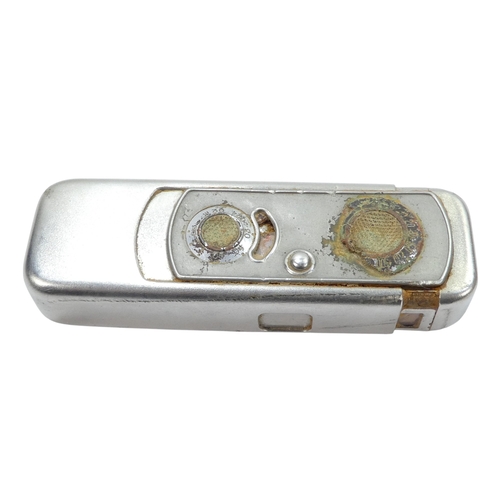 139 - An early Minox miniature camera - Riga model, no. 11 434, circa 1941, by repute recovered from Kurla... 