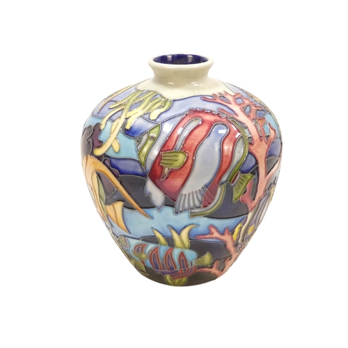 261 - A Moorcroft Pottery tube-lined 'Martinique' pattern vase - designed by Jeanne McDougall and decorate... 