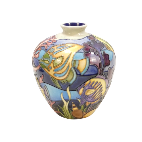 261 - A Moorcroft Pottery tube-lined 'Martinique' pattern vase - designed by Jeanne McDougall and decorate... 