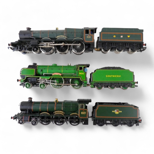 483 - '00' Gauge Steam Locomotives x 3 Comprising: Hornby GWR 4-6-0 King Henry VI 6018 locomotive and tend... 