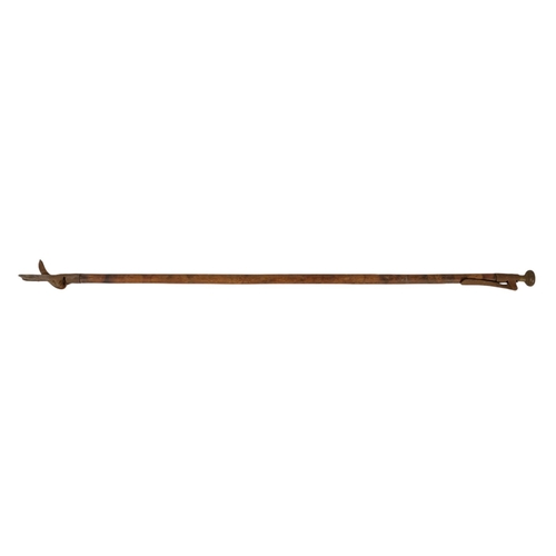 15 - An early 20th century riding crop - bamboo and fitted with a whistle to the handle, together with a ... 