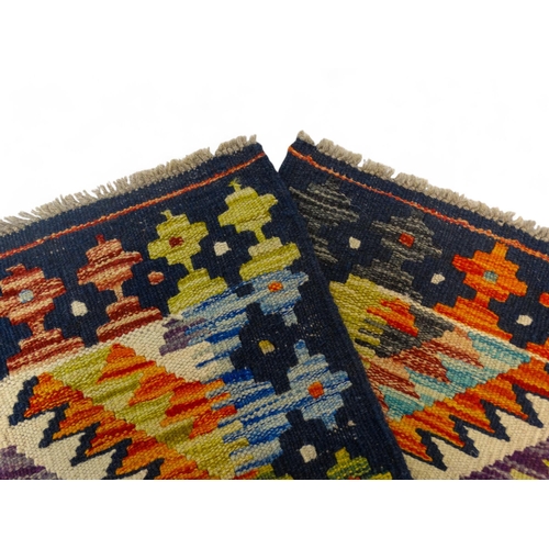 866 - A Chobi kilim runner - 152 x 58cm.