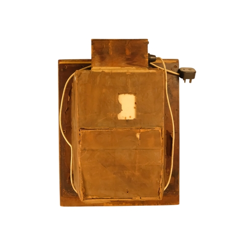 35 - A vintage illuminated diorama - showing a 1930's mock Tudor country house interior with figures, 42 ... 