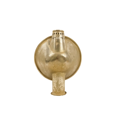 36 - A 19th century chrome plated students lamp - 43cm high.