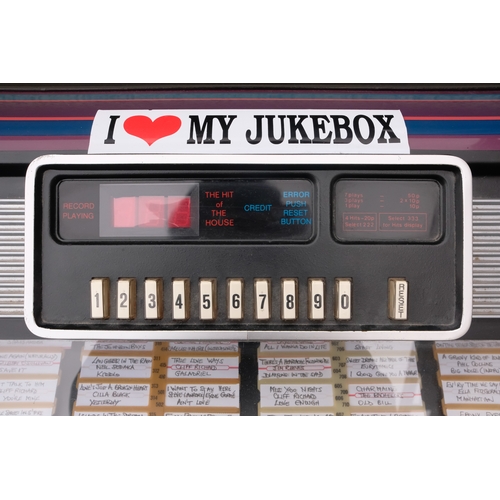 40 - An early 1970`s Wurlitzer `Niagara` jukebox - with coin operated mechanism, together with a large qu... 