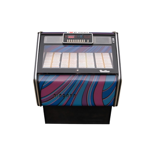 40 - An early 1970`s Wurlitzer `Niagara` jukebox - with coin operated mechanism, together with a large qu... 