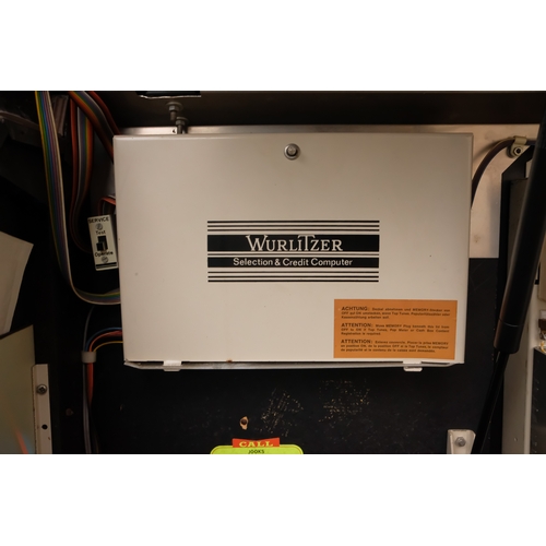 40 - An early 1970`s Wurlitzer `Niagara` jukebox - with coin operated mechanism, together with a large qu... 