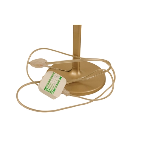 44 - Adrien Gardere (b. 1972) for Artemide, a pair of table lamps - with tilting cream shades on bronzed ... 