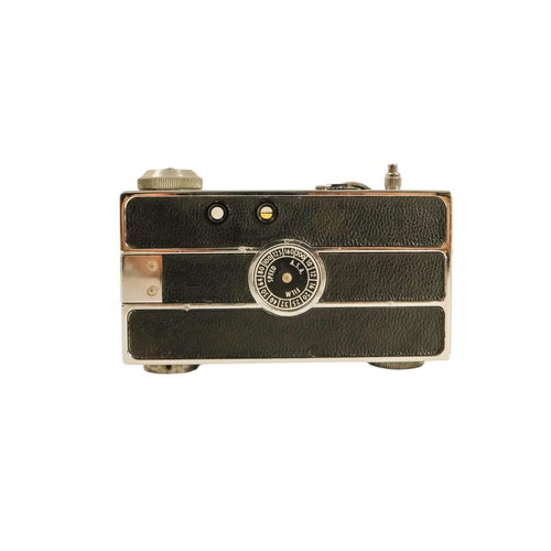 65 - An Argus Cintar 50mm camera - with a brown leather case, together with five other cameras. (6)