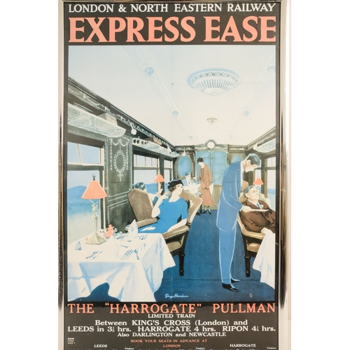 35 - Four various reproduction railway posters - GWR, London & North East Railway, Midland Railway and So... 