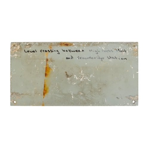 73 - A British Rail cast aluminium carriage lights switch - of square form, together with three further s... 