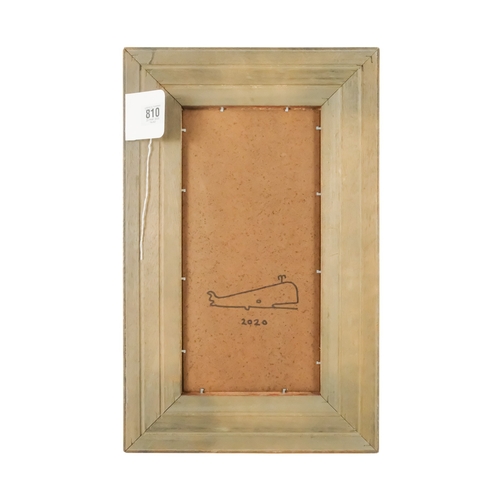 810 - Steve CAMPS (Cornish Contemporary b. 1957) Pushing Up Signed lower left, further inscribed and dated... 