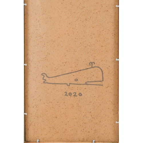 810 - Steve CAMPS (Cornish Contemporary b. 1957) Pushing Up Signed lower left, further inscribed and dated... 