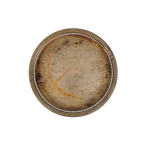 113 - A pewter holy water cistern - of rectangular faceted form and dated 1826, 30cm high, together with t... 