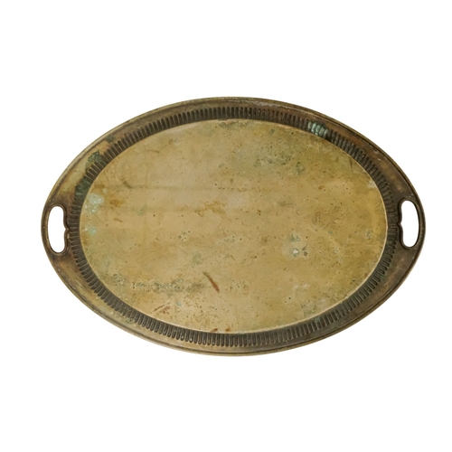 113 - A pewter holy water cistern - of rectangular faceted form and dated 1826, 30cm high, together with t... 