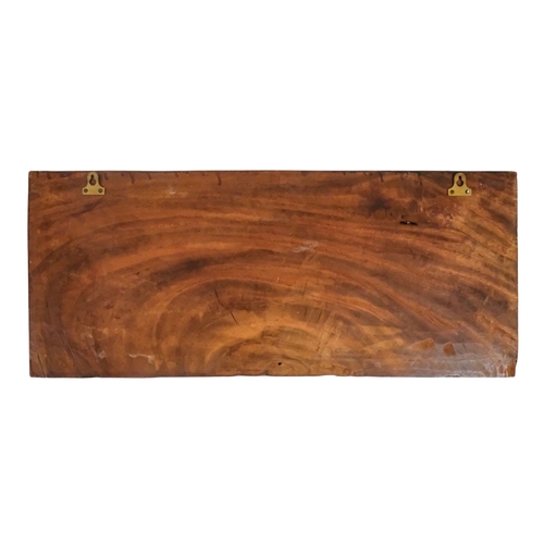 116 - Two African hardwood combs - each carved with a head to the handle, together with a rectangular carv... 