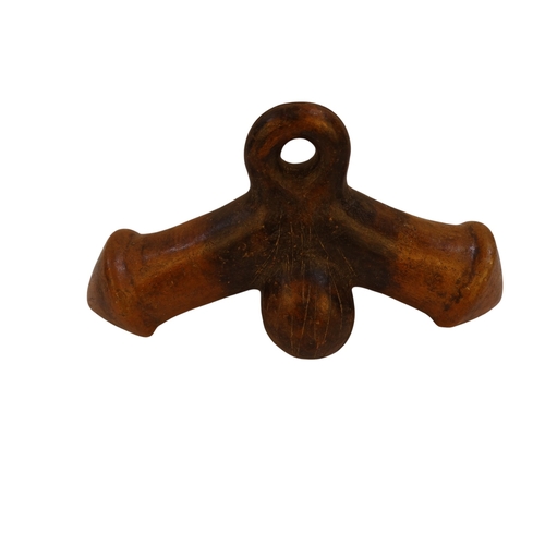 117 - A terracotta phallus - 29cm long.