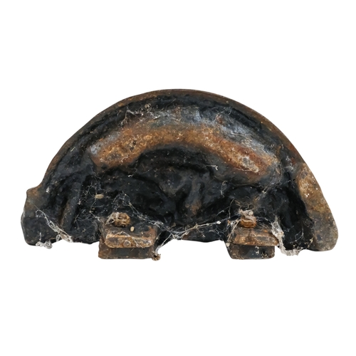 17 - A cast iron doorstop - modelled in the form of a hunting dog, 33cm high.