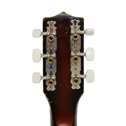 31 - A Gallotone Champion guitar - circa 1957, with a sunburst finish, including original headstock, badg... 