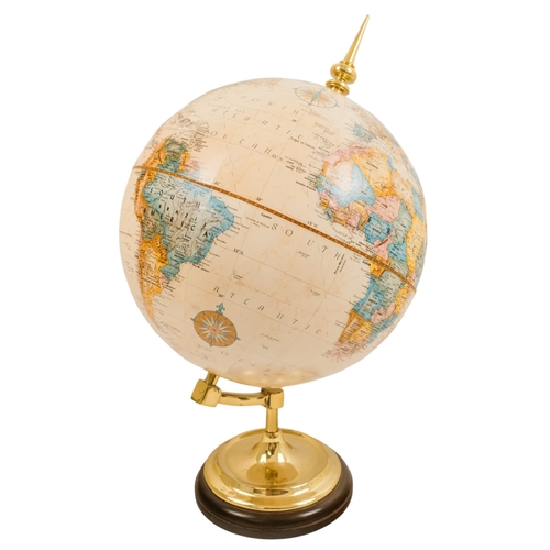 43 - A contemporary globe - height 50cm.