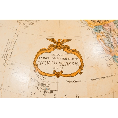 43 - A contemporary globe - height 50cm.