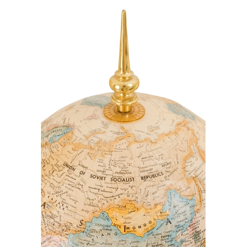 43 - A contemporary globe - height 50cm.