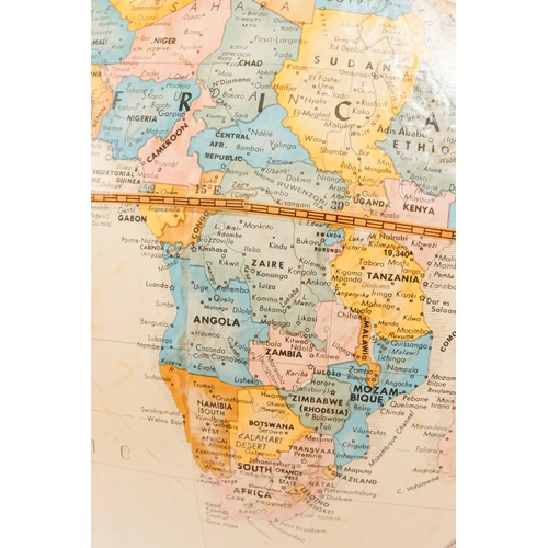 43 - A contemporary globe - height 50cm.