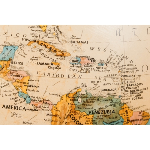 43 - A contemporary globe - height 50cm.